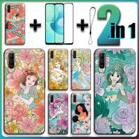 ราคา 2 IN 1 สําหรับ Wiko View 4 Lite Wiko View 4 กรณีกระจกนิรภัยเซรามิคป้องกันหน้าจอเจ้าหญิง (43062394203)