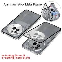 ราคา เคสโทรศัพท์โลหะกันกระแทกสําหรับ Nothing Phone 3A Pro Aluminium โลหะผสมกรอบโลหะ Hard Matte กันชนสําหรับ Nothing โทรศัพท์ 3A (29831206133)