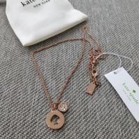 ราคา พร้อมส่ง!♠️♠️ สร้อยคอ Kate Spade สี rose gold แท้จากอเมริกา (5409269830)