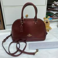 ราคา Coach โดม Coachแท้ โค้ชมือสองสภาพดี สีแดงเมทัลลิก (19392890984)