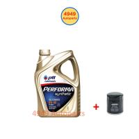 ราคา น้ำมันเครื่อง PTT Performa Synthetic 5W-40 5W40 API SN สังเคราะห์ (44403088654)