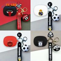 ราคา For Shokz OpenDots One E310 Case Cartoon Soccer Club Keychain Basketball Pendant Silicone Soft Case Shokz OpenDots One Shockproof Shell Case Protective Cover (29482243659)