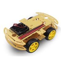 ราคา Smart robot ชุดขับเคลื่อน 4 ล้อ 2 ชั้น 4WD พร้อมส่งในไทย+++ (24615288387)