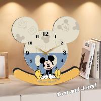 ราคา in stock ตกแต่งห้อง นาฬิกาปลุก โคมไฟนาฬิกา นาฬิกาแขวน นาฬิกามิกกี้ที่นิยมในโลกออนไลน์ของตกแต่งขนาดเล็กโต๊ะสำนักงานนาฬิกาเงียบตู้ไวน์แบบวางได้โต๊ะทางเข้าโต๊ะนาฬิกาตั้งโต๊ะ (24586935187)