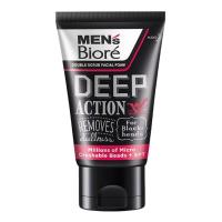 ราคา BIORE Men's Double Scrub - Deep Action 100g. โฟมล้างหน้า (18182300683)