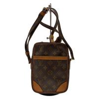 ราคา LOUIS VUITTON Shoulder Bag Monogram Danube M45266 Canvas Brown PVC Direct from Japan Secondhand (28702630639)