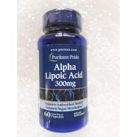 ราคา Puritan Alpha Lipoic Acid (ALA) 300 mg 60 capsules บำรุงผิวพรรณ (1954464554)