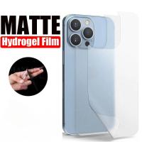 ราคา Iphone8 8Plus 7Plus 6Plus 6sPlus XSMax 2Pcsด้านหน้าด้านหลังMatte Frosted Soft Hydrogelฟิล์มสําหรับiPhone 8 7 6 6S Plus SE 2020 2022 Xs Max XR Xป้องกันการระเบิดป้องกันหน้าจอโทรศัพท์ (28605631961)