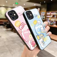 ราคา เหมาะสำหรับ Iphone 11 Pro Max 12 Mini Pro Max 13 Mini Max กรณีโทรศัพท์ป้องกันการตกเคส Simple Cat Milk Tea Cat Milk Tea (29471081371)