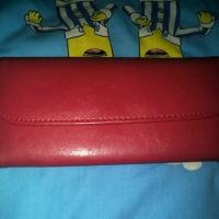 ราคา กระเป๋าหนังแท้allzสีแดง (4900804342)