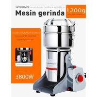 ราคา เครื่องบดสมุนไพร 200-4500 กรัมครัวเรือนเชิงพาณิชย์มัลติฟังก์ชั่ความจุขนาดใหญ่ข้าวสมุนไพรบดวัสดุสมุนไพรบดผงบด (42260891959)