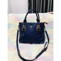 ราคา กระเป๋ามือสอง PRADA Milano หนังแท้ สายเดิมคู่ตัว (21846558534)