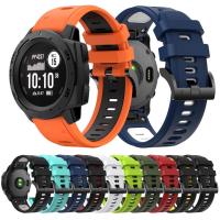 ราคา สายนาฬิกาข้อมือซิลิโคน 22 มม. สําหรับ Garmin Instinct 2 EPIX Garmin Fenix 7 Fenix 6 6 Pro Fenix 5 5 Plus Quatix 5 (15858641638)