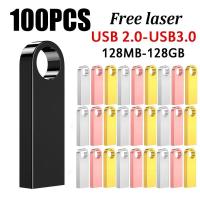 ราคา 100PCS ฟรีโลโก้ที่กําหนดเอง USB 2.0 USB 3.0 แฟลชไดรฟ์โลหะ 64GB ฟรีโลโก้สีดํา 32GB ไดรฟ์ปากกา 16GB Memory stick U disk 8GB 4GB (57600258354)