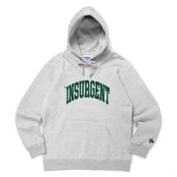 ราคา 【boxy hoodie】 Insurgent Club - Hoodie New College Green Misty Bordir (42825138859)