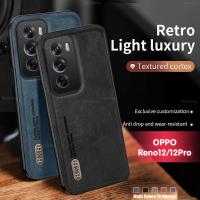 ราคา Oppo Reno 12 5G Retro Matte หนังเคสโทรศัพท์ OPPO Reno 12 Pro กล้องป้องกันเต็มรูปแบบกันกระแทกกันชนปลอก Reno12Pro OPPO Reno12 Pro Reno11 Pro 11F ฝาหลัง OPPO Reno12F 5G (29202749248)