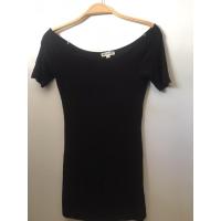 ราคา เสื้อปาดไหล่ สีดำ ผ้านิ่ม Zenana (9815958405)