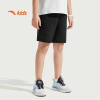 ราคา Anta boys วิ่งกางเกงครึ่งตัวทอ 3525B5517-2 -สีดํา (seluar sukan pendek kanak lelaki) (41664043482)