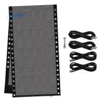 ราคา เก้าอี้เปลี่ยนผ้าตาข่าย4สายบันจี้จัมเลานจ์เก้าอี้ผ้าชุดซ่อมผู้เอนกายกลางแจ้งสําหรับลานสนามหญ้าสระว่ายน้ําสีดํา (55300235669)