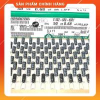 ราคา [ 20 ชิ้น ] CAPACITOR 50V 0.68UF ขนาด: 5x11mm SAMYOUNG (50V0.68UF 0.68UF 50V 0.68UF50V ) (40514539157)