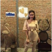 ราคา งานป้าย Something จั๊มสูทขายาว ปักขอบลายหัวใจ งานตามหา (1887329545)