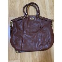 ราคา กระเป๋า coach ของแท้ หนังสีน้ำตาล มือสอง สภาพดี (18041361670)