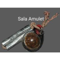 ราคา ตะกรุดสาลิกาคู่เนื้อขาปิ่นโต หลวงพ่อจง วัดหน้าต่างนอก ปี 2499  มาพร้อมชานหมากหลวงพ่อจง (11750484827)