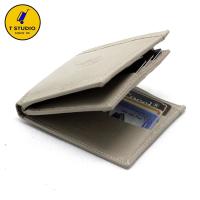 ราคา T studio กระเป๋าสตางค์ กระเป๋าตัง กระเป๋าเงิน หนังแท้100% สีครีม ยี่ห้อ CONI COCCI (2008788742)