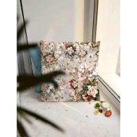 ราคา ปลอกหมอนอิง ปลอกหมอน ลายดอกไม้ ดีไซน์สวยหรูสไตล์วินเทจ (11593772938)