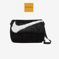 ราคา (พร้อมส่งจากไทย) กระเป๋า NIKE Crossbody Fur Bag 1L Black แท้ 100% (44050527520)