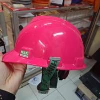 ราคา LOKAL MSA PINK SAFETY HELMET Local SNI Fastrak Complete / MSA Fastrack หมวกกันน็อคสีชมพูท้องถิ่น (42024742958)