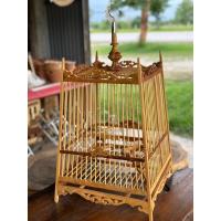 ราคา กรงนก กรงนกไม้ กรงนกหัวจุก กรงนกไม้งานสวย 18 นิ้ว พร้อมส่ง (27052143697)