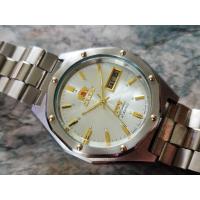 ราคา นาฬิกา Vintage Orient Crystal 469wd2-80 Automatic Silver Dial gents Facet Crystal. (28563656553)