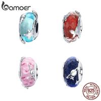 ราคา Bamoer 925 Sterling Silver ลูกปัดแก้วเงิน (2547503240)