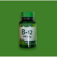 ราคา [สินค้า ตรงปก] ผลิตอเมริกา วิตามินบี12 (B12) Vitamin B-12 (500 mcg), 60 Tablets (24972530806)