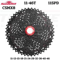 ราคา เฟืองจักรยานเสือภูเขา SUNRACE รุ่น CSMX8 silver/black 11SPD ขนาด 11-46T TOP (15693845167)