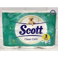 ราคา สก็อตต์ คลีนแคร์ กระดาษชำระ หนา 3 ชั้น 6ม้วน (26152752830)