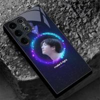 ราคา SAMSUNG Park Jimin Kpop (2) ออกแบบเคสโทรศัพท์สําหรับSamsung Galaxy S20 S21 S22 S23 S24 S25 Ultra Plus S23FE S24FE A53 A54 A55 A34 A33 หรูหรากระจกนิรภัย (41124812653)