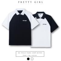 ราคา APL05 Raglan เสื้อโปโลสําหรับผู้ชายและผู้หญิง Basic Loose Form Loose Sleeve ผ้าฝ้าย 100% สุดเท่ HIYOU (24077932570)