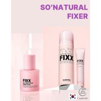 ราคา SO NATURAL ALL DAY MAKEUP FIXER SET (75ml Fixer + 15ml Gel Fixer + 30ml Prep Fixx) (26339551958)