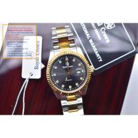 ราคา Royal Crown ของแท้ 100% Made In Japan นาฬิกาผู้ชาย สุภาพบุรุษ ขนาดหน้าปัดรวมเม็ดมะยม 44 mm. สายสแตนเลส ประกัน1 ปี (3960669919)