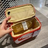 ราคา 2024 ,NEWกระเป๋ากล่อง Nike Mini Shoe Box Cross-Body Bag (3L) ของแท้100%️ สีส้ม mnj (26773485692)