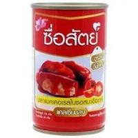 ราคา ซื่อสัตย์ปลาแมคเคอเรลในซอสมะเขือเทศ 155กรัม Sue Sat Mackerel in Tomato Sauce 155g. (40175400948)
