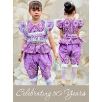 ราคา ชุดไทยโจงกระเบน ชุดไทยประยุกต์เด็กผู้หญิง (24140957258)