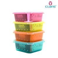 ราคา SQ Square Foodsaver กล่องอาหารกลางวัน Bento พลาสติก Ompreng ภาชนะบรรจุอาหาร 750ml ป้องกันการรั่วซึม (24337468274)