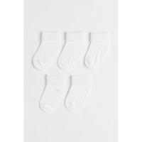 ราคา H&M(เอชแอนด์เอ็ม) ถุงเท้ากันลื่น แพ็ก 5 คู่ เด็กอ่อน 1039177_5 (28686909721)