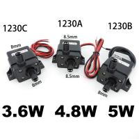 ราคา เครื่องปั๊มน้ําพุ DC 12V 3.6w 4.8W 5w 240L/H 8 มม. กันน้ํา สําหรับตู้ปลา THH1 (18495730229)