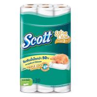 ราคา สก็อตต์ กระดาษทิชชู่ เอ็กซ์ตร้าแคร์ 3 ชั้น 30 ม้วน SCOTT EXTRA CARE 3-PLY 30 ROLLS (2734775068)