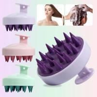 ราคา แปรงแชมพูซิลิโคนนวดหนังศีรษะสําหรับแชมพูและอาบน้ําดูแลเส้นผม Essentials (26491017429)