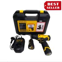 ราคา STANLEY รุ่น SCD10D2K-B1 สว่านไขควงไร้สาย 12V Max พร้อมแบตเตอรี่ 2.0Ahx2 ของแท้100% (25613951712)